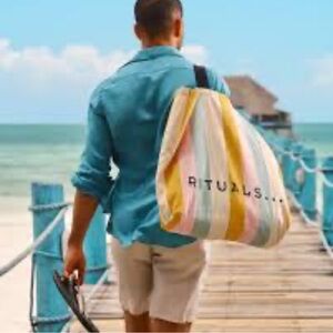 RITUALS Striped Beach Tote Bag